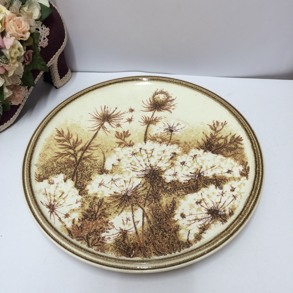 Vintage Mikasa Natures Gallery Over to Table Plate
